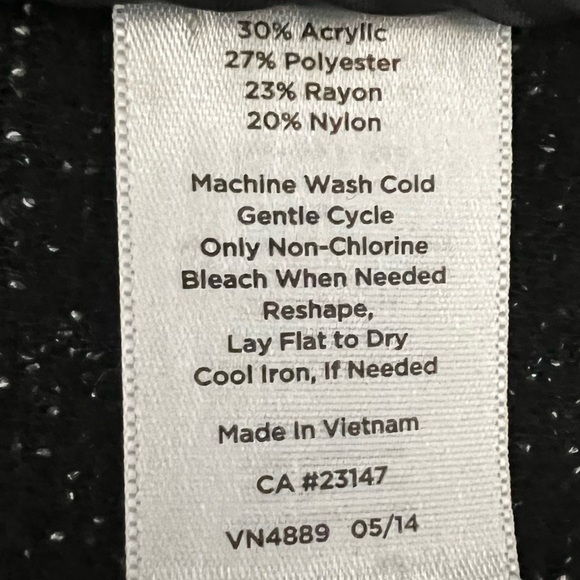 Talbots Black and White Button-Up Long-Sleeved Women's Jacket Size 16WP - Picture 13 of 14